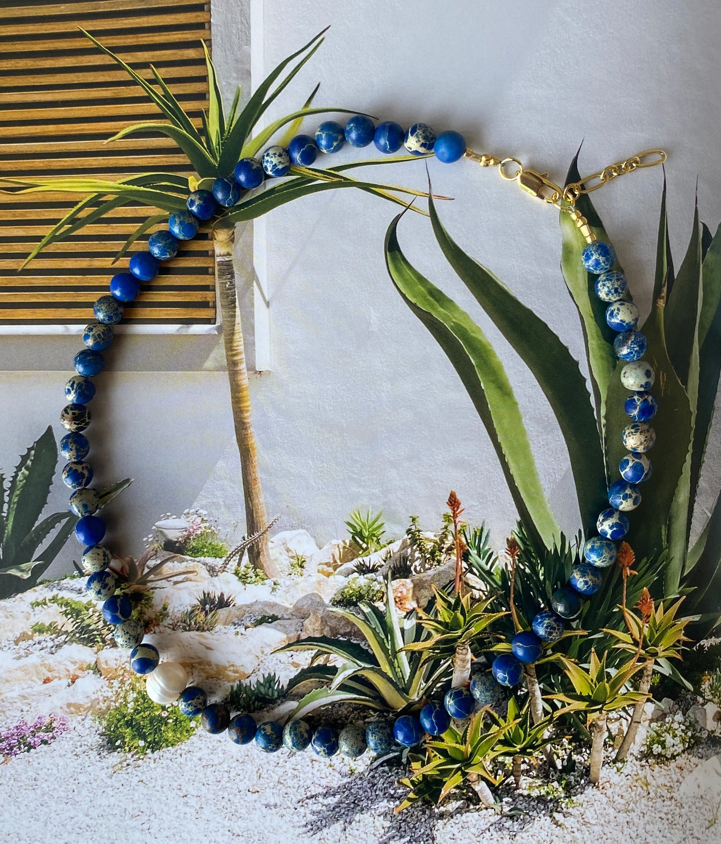 Necklace OCEAN LAZULI
