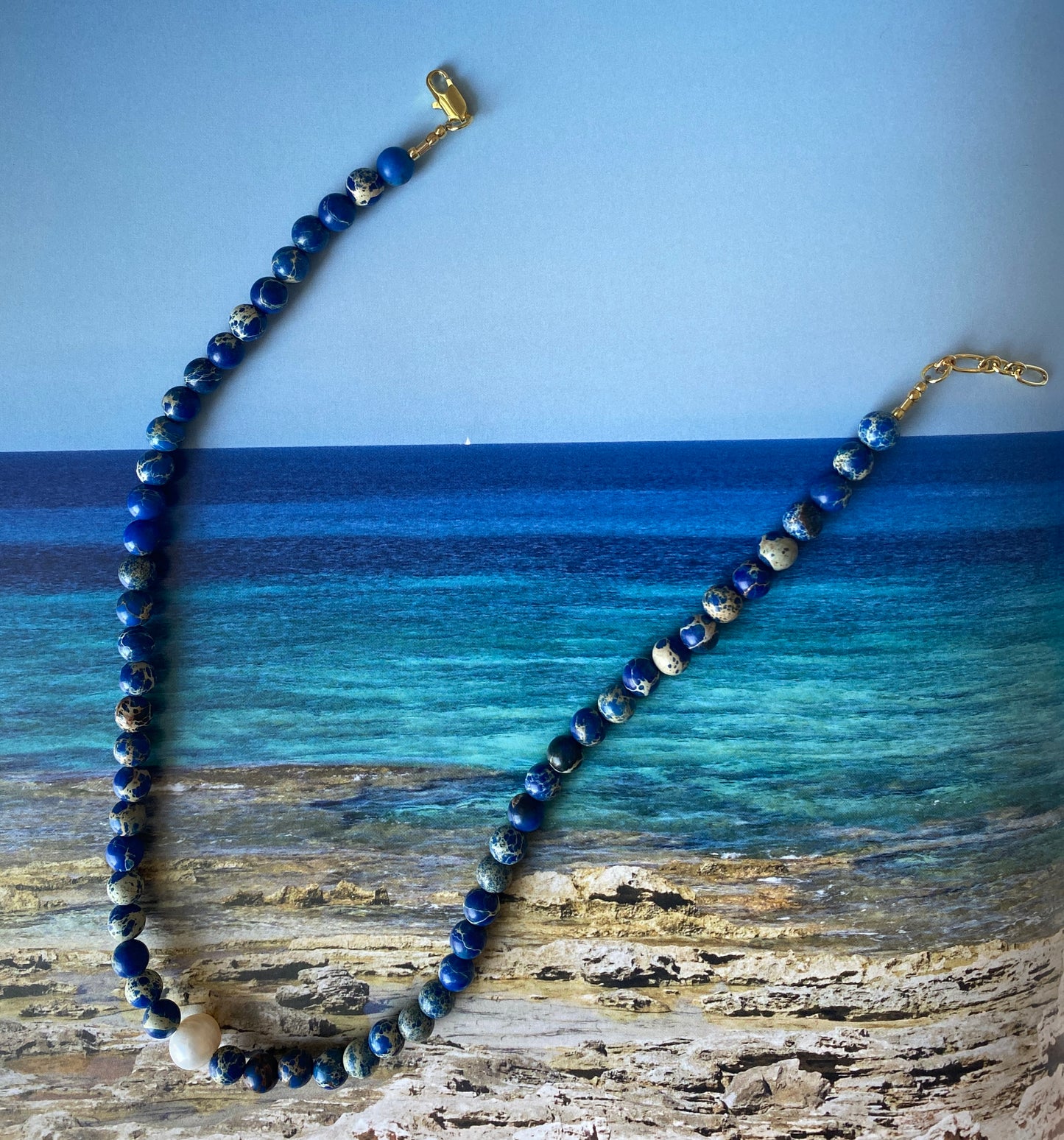 Necklace OCEAN LAZULI
