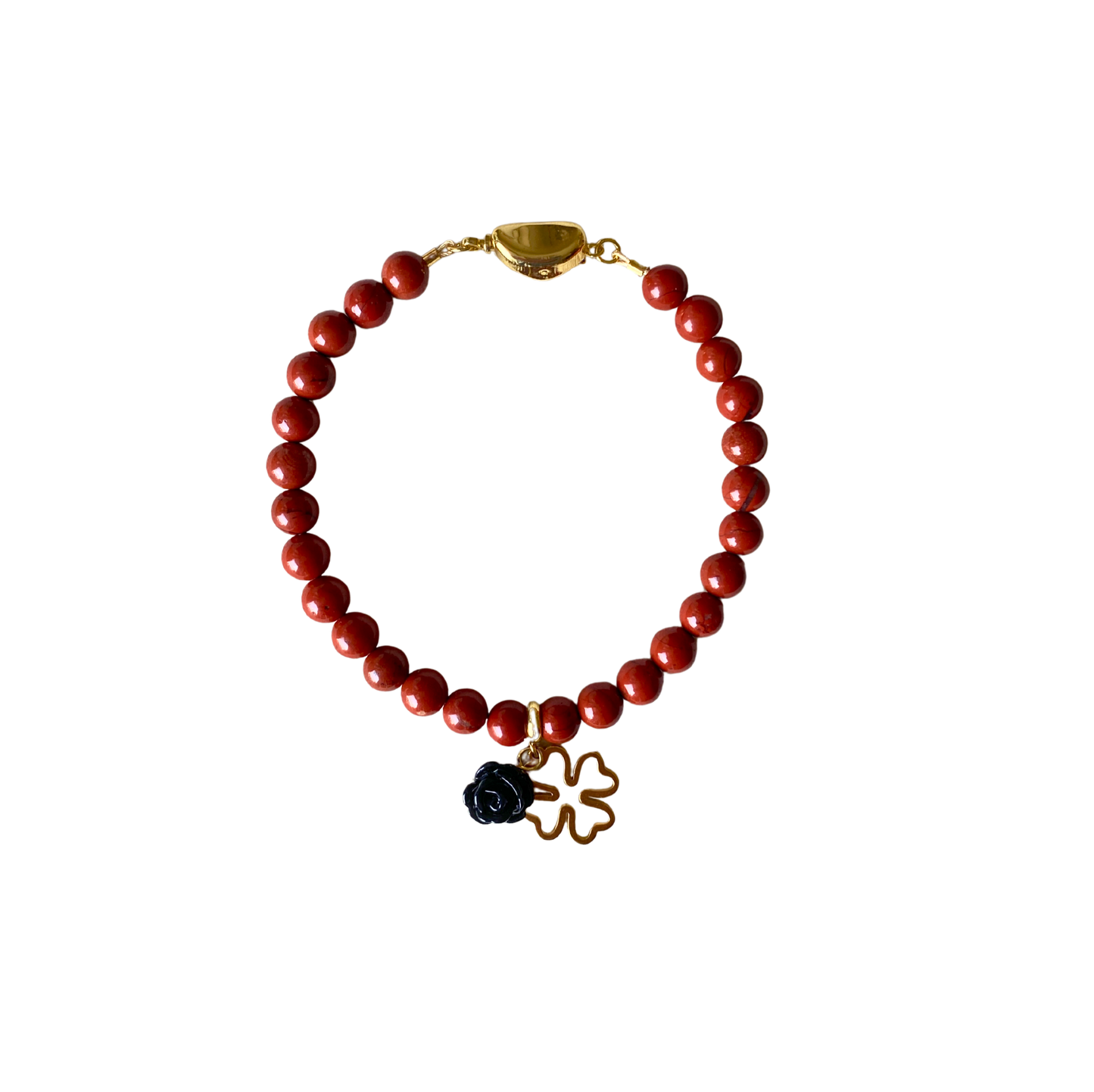 RED JASPER CHARMS Bracelet