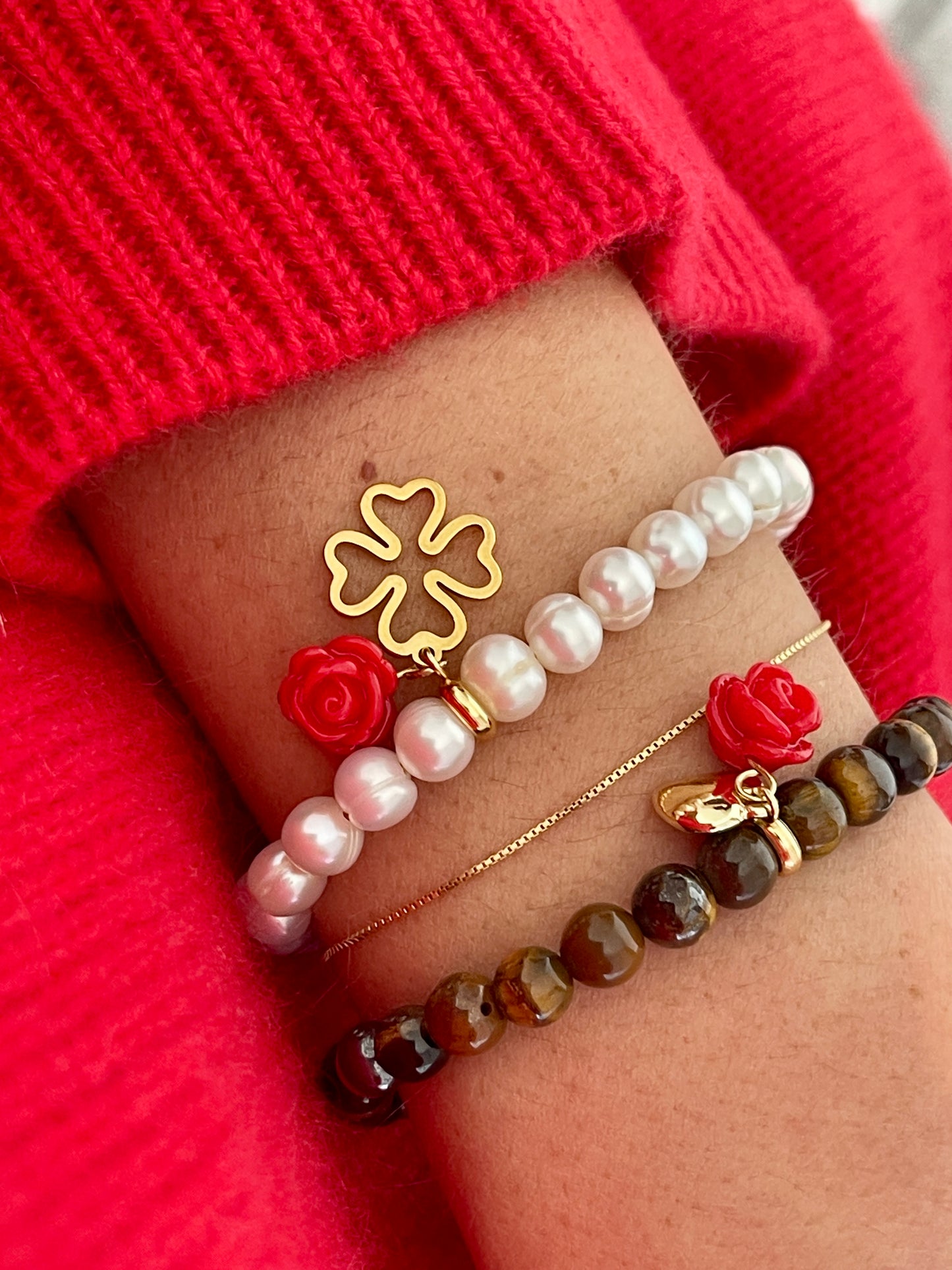 PEARL CHARMS Bracelet