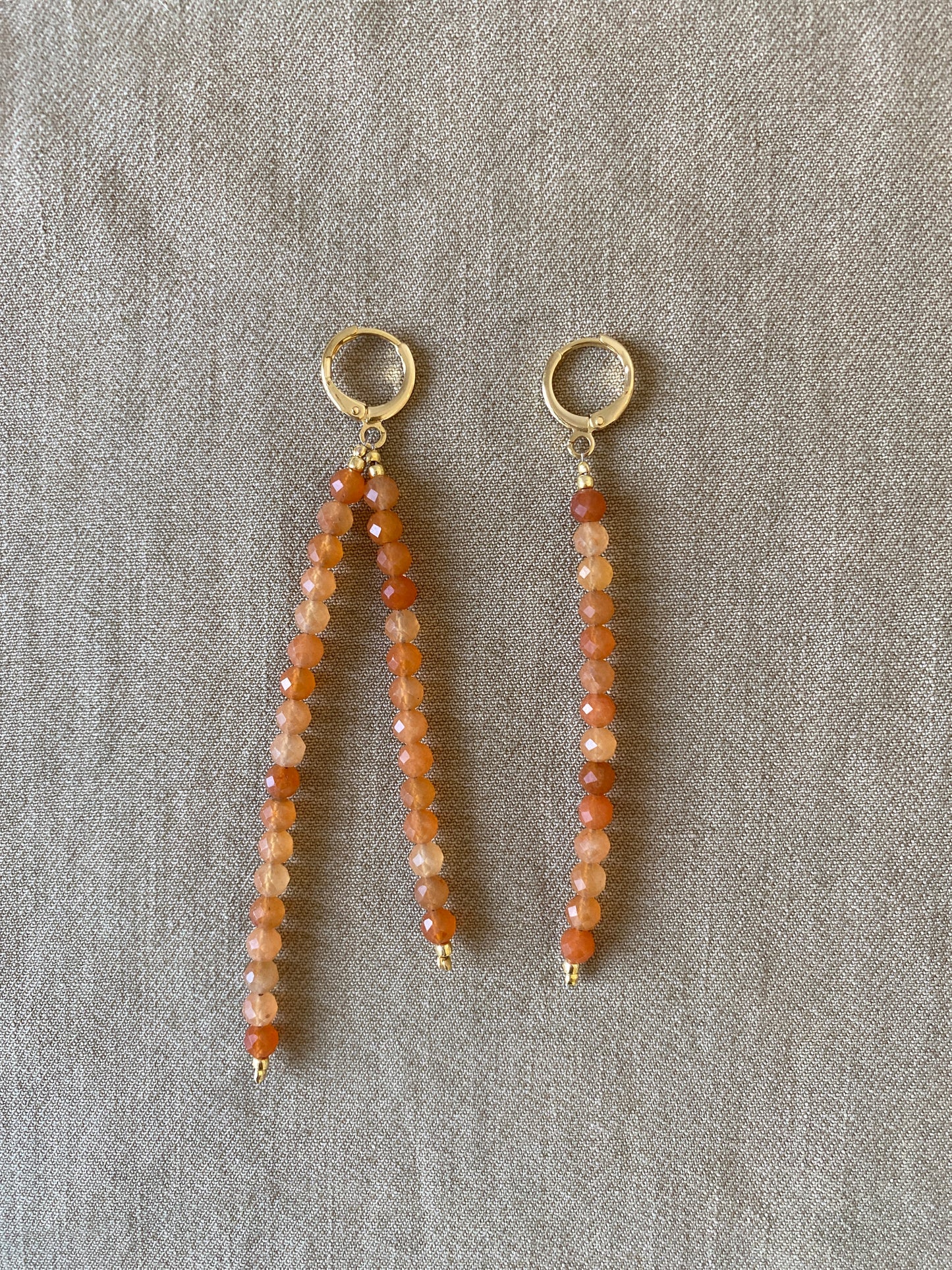 Earrings CARNELIAN GEMSTONE