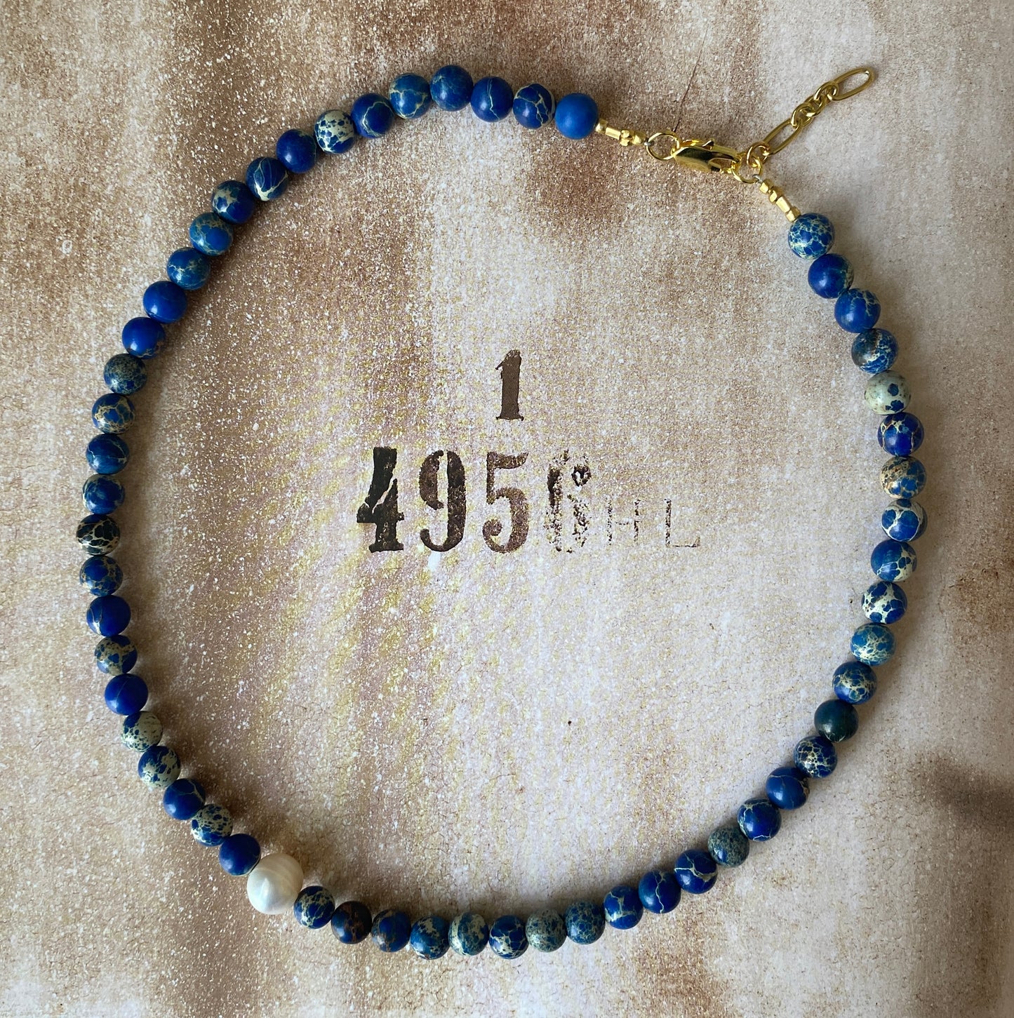 Necklace OCEAN LAZULI