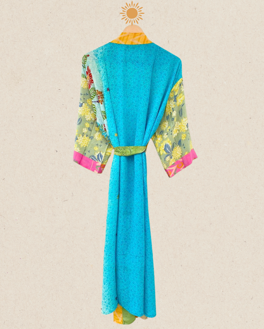 KIMONO CAPRI silk