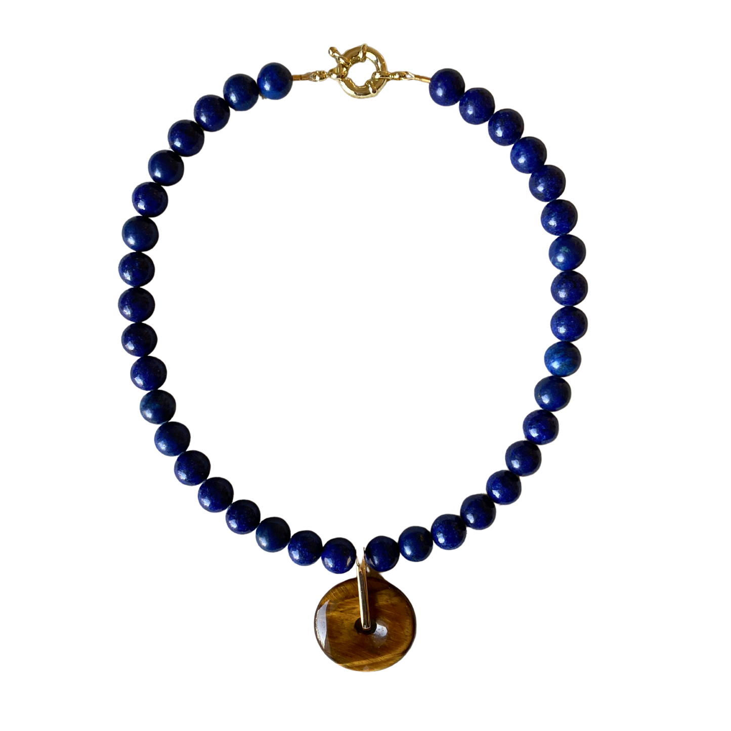 LAZULI TIGER EYE Necklace