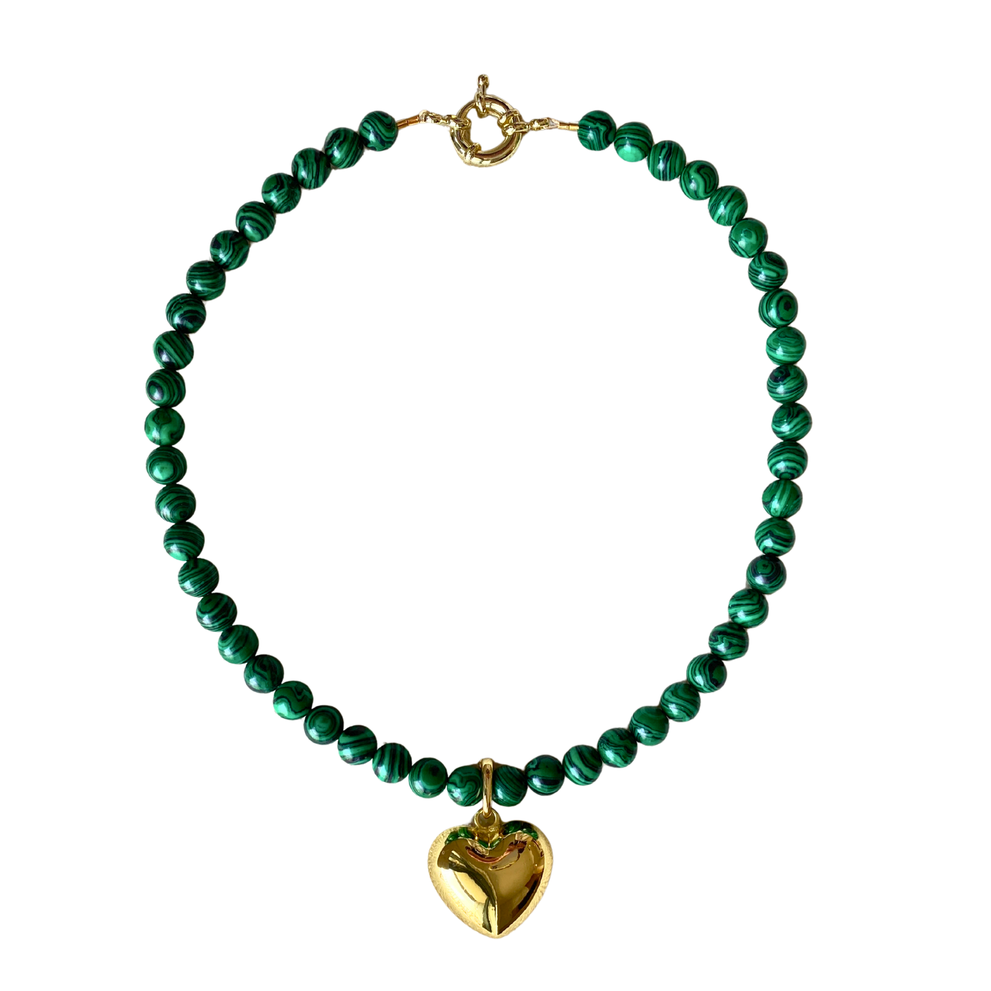 MALACHITE HEART Necklace