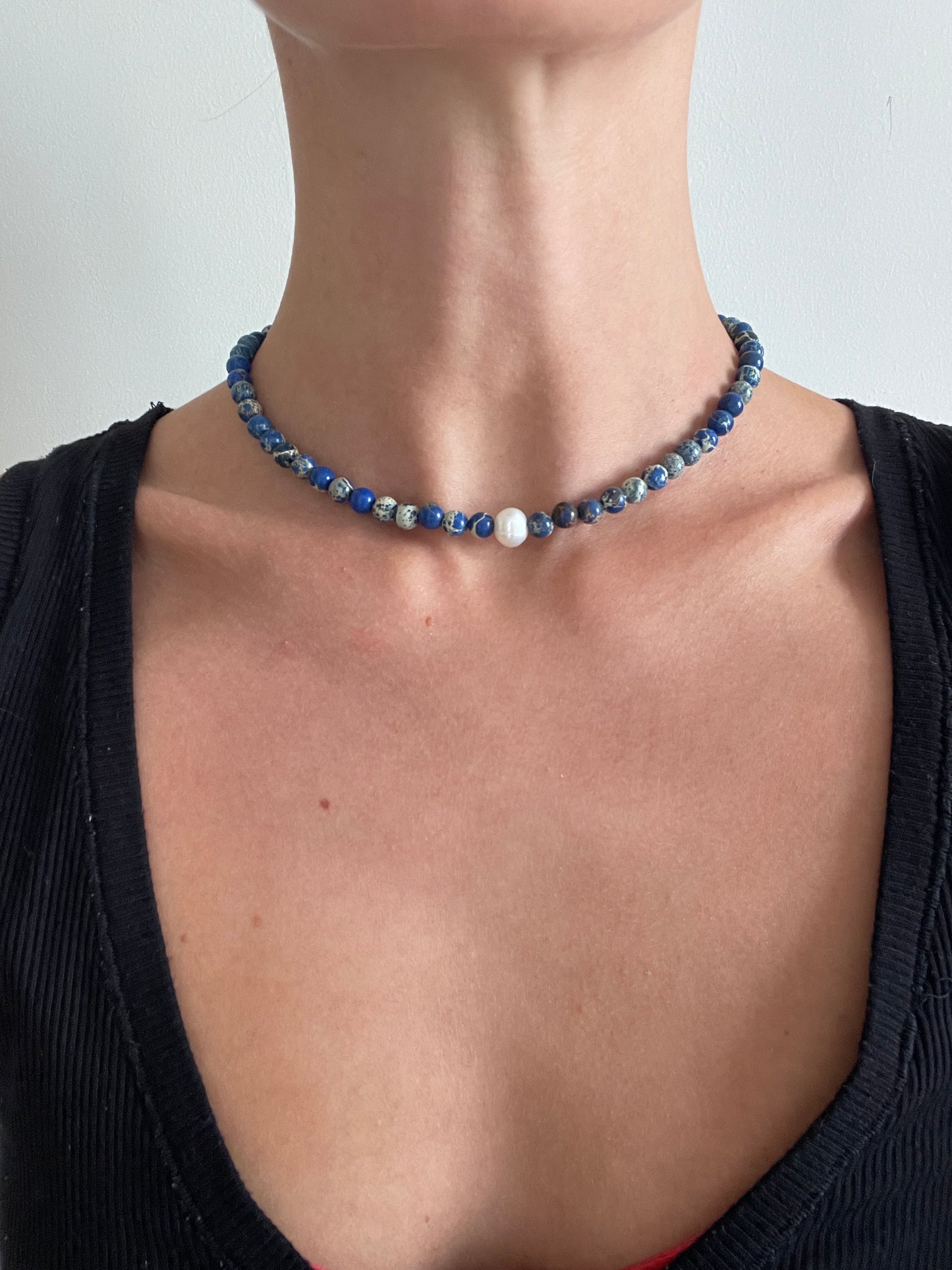 Necklace OCEAN LAZULI