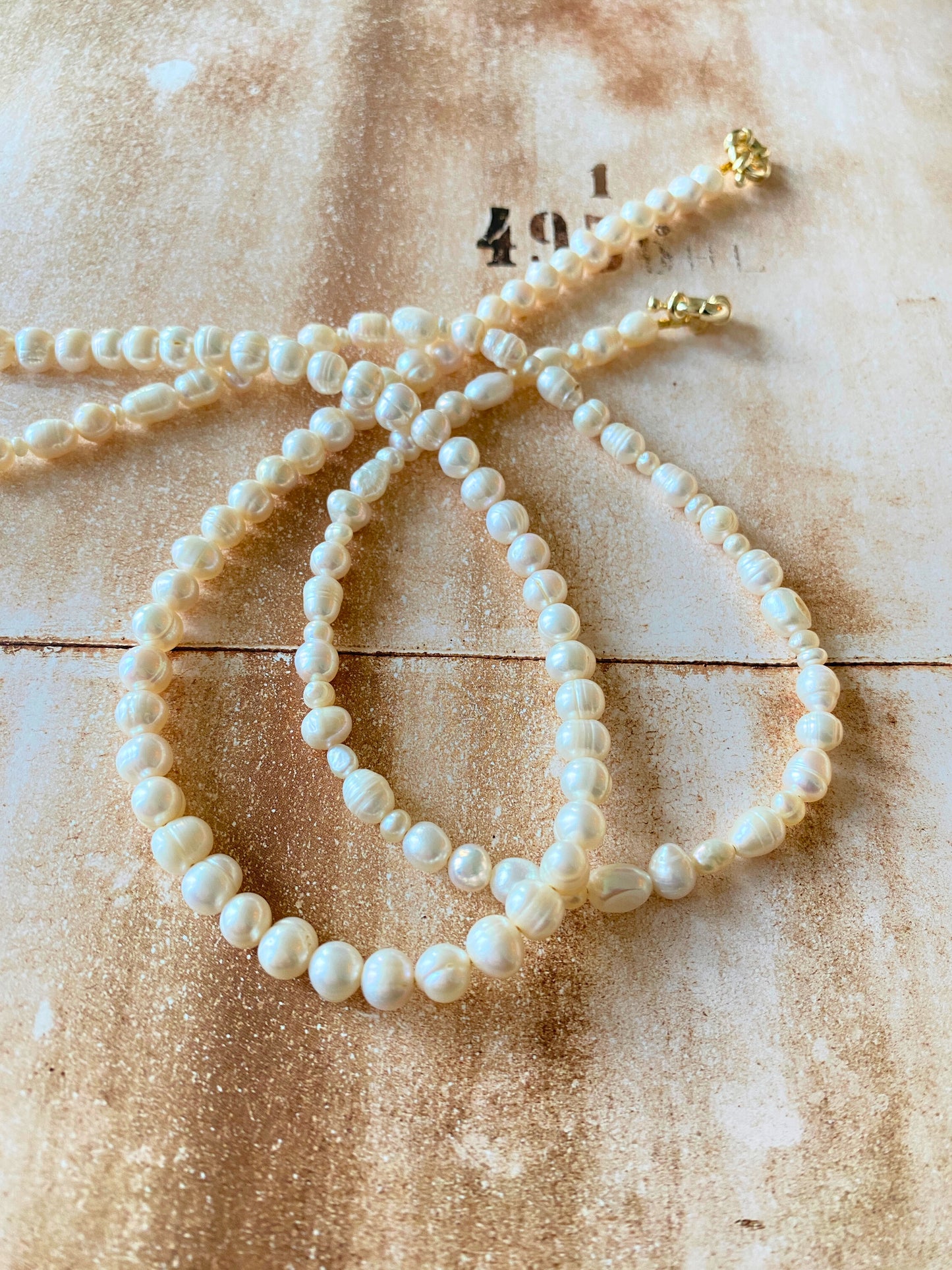ORGANIC FRESHWATER PEARL Necklace