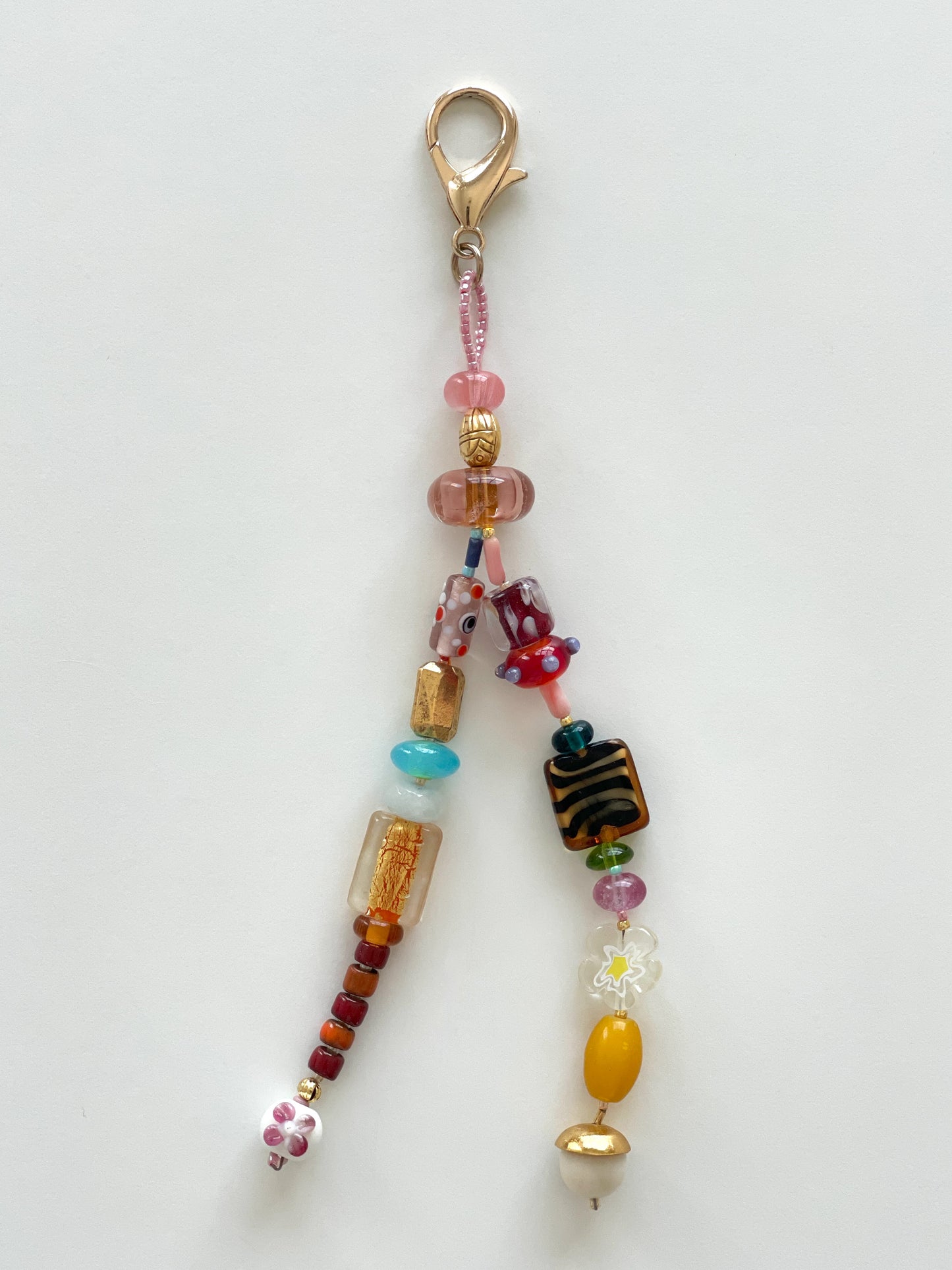 Bag Tag TREASURES, delicate pink