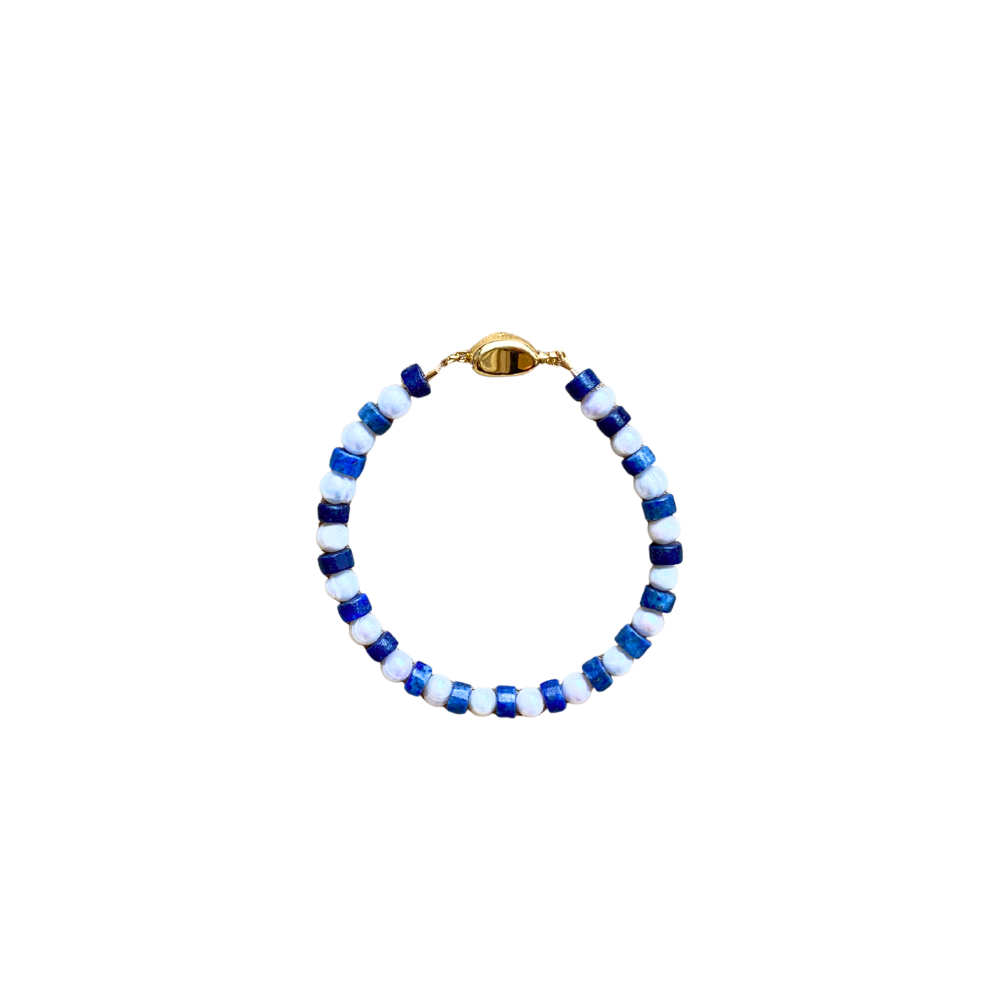 LAPIS & PEARL Bracelet