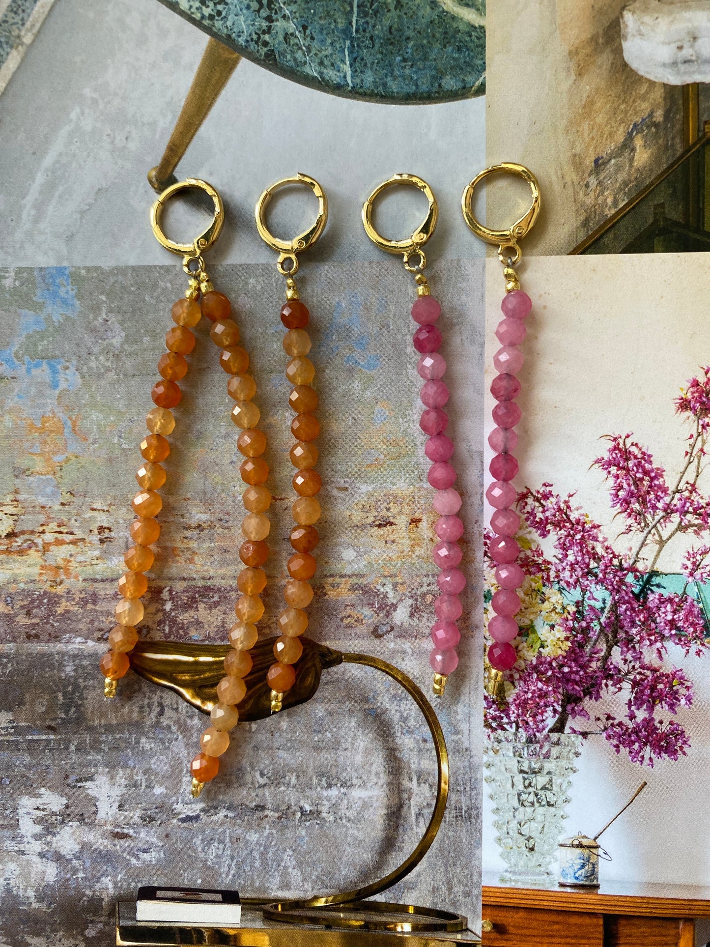 Earrings QUARTZ GEMSTONE