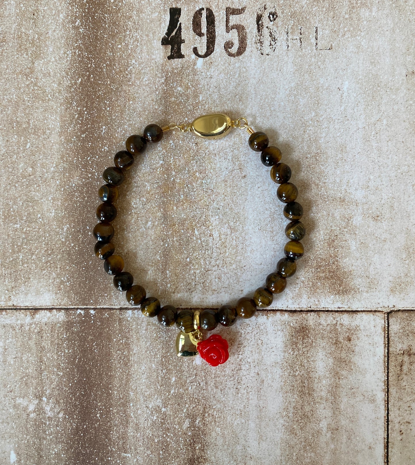 TIGER EYE CHARMS Bracelet