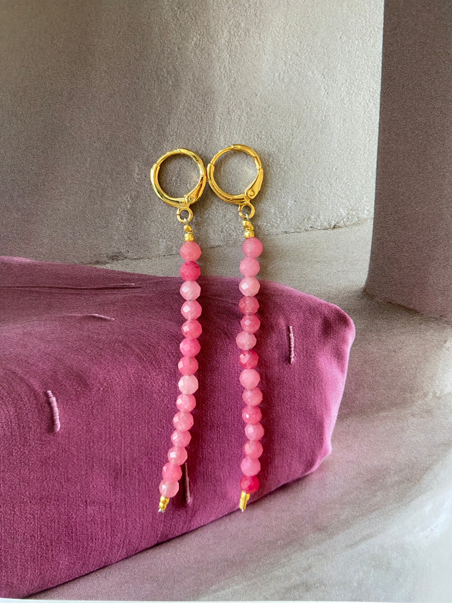 Earrings QUARTZ GEMSTONE