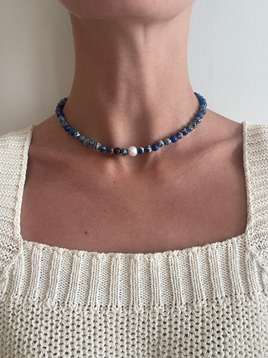 Necklace OCEAN LABRADORITE