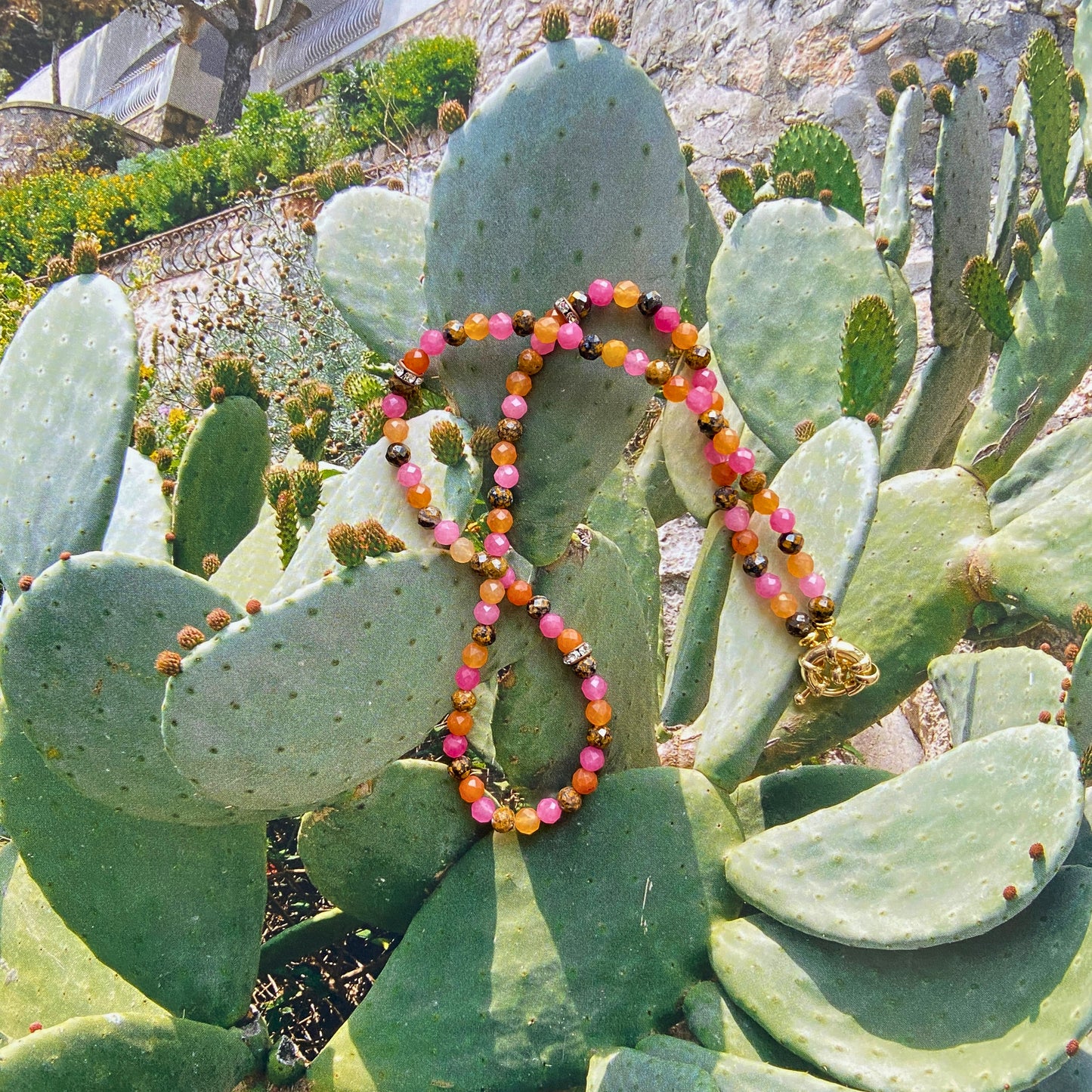 SUNSET GEMSTONES Necklace