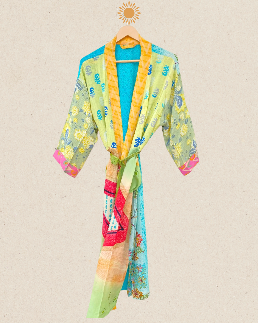 KIMONO CAPRI silk