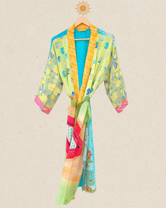 KIMONO CAPRI silk