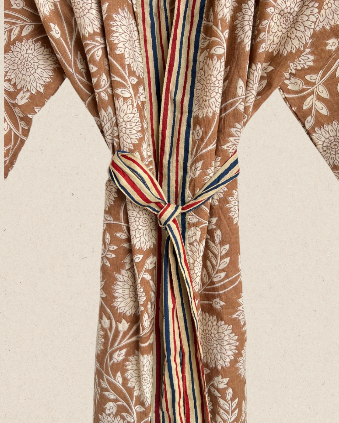 KIMONO FLORAL beige