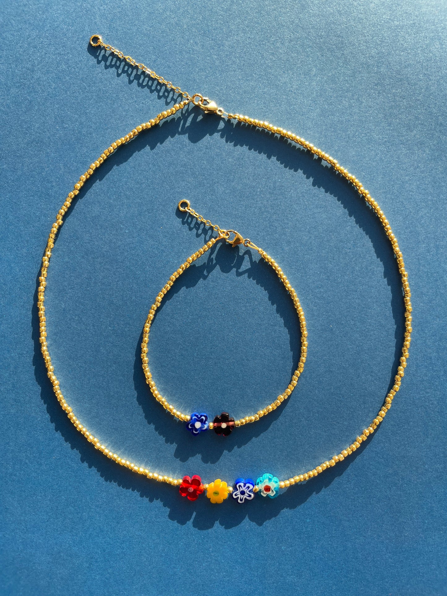 Necklace LUCKY FLOWERS