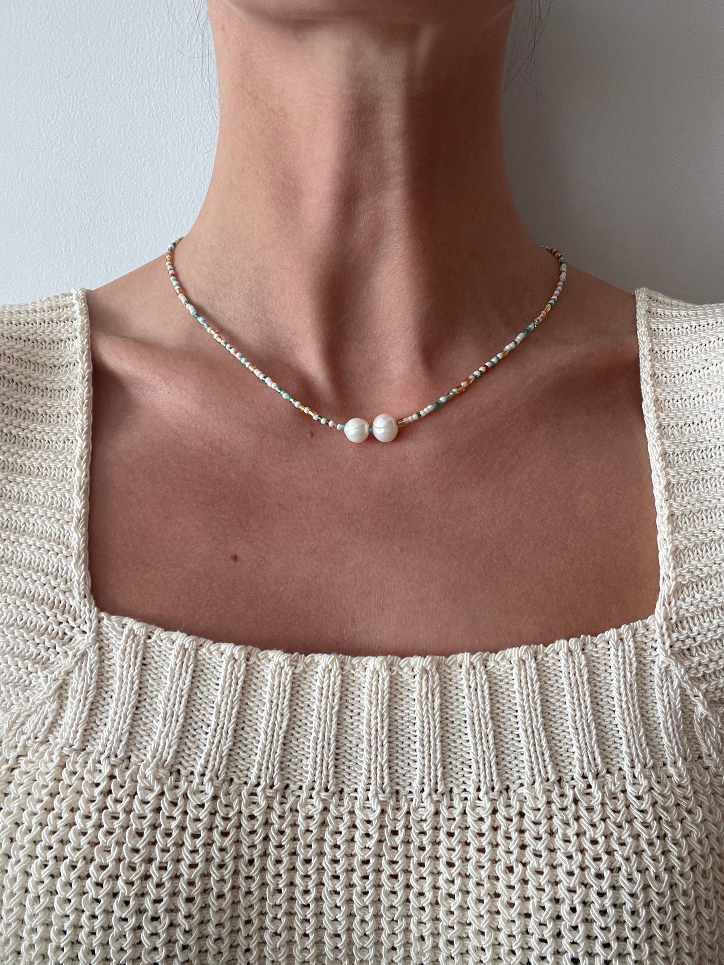 Necklace PASTEL PEARLY