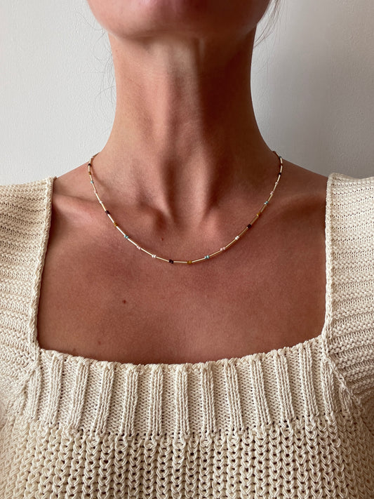 Necklace MINIMALISTIC, Earthy