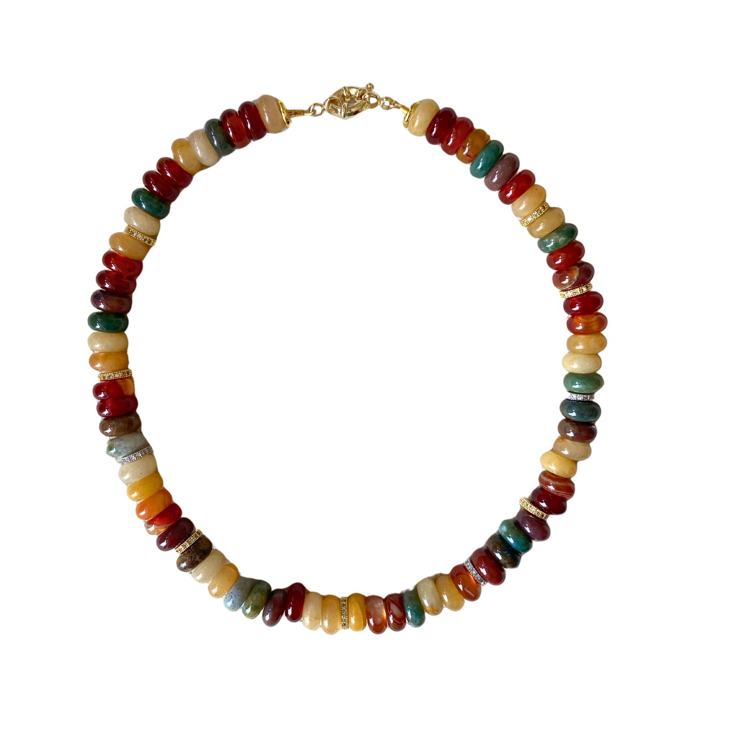 NATURE GEMSTONE bold Necklace