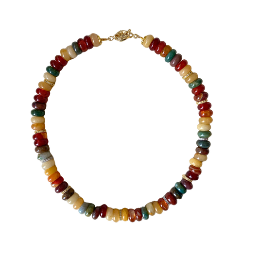 NATURE GEMSTONE bold Necklace