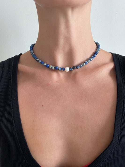 Necklace OCEAN LAZULI