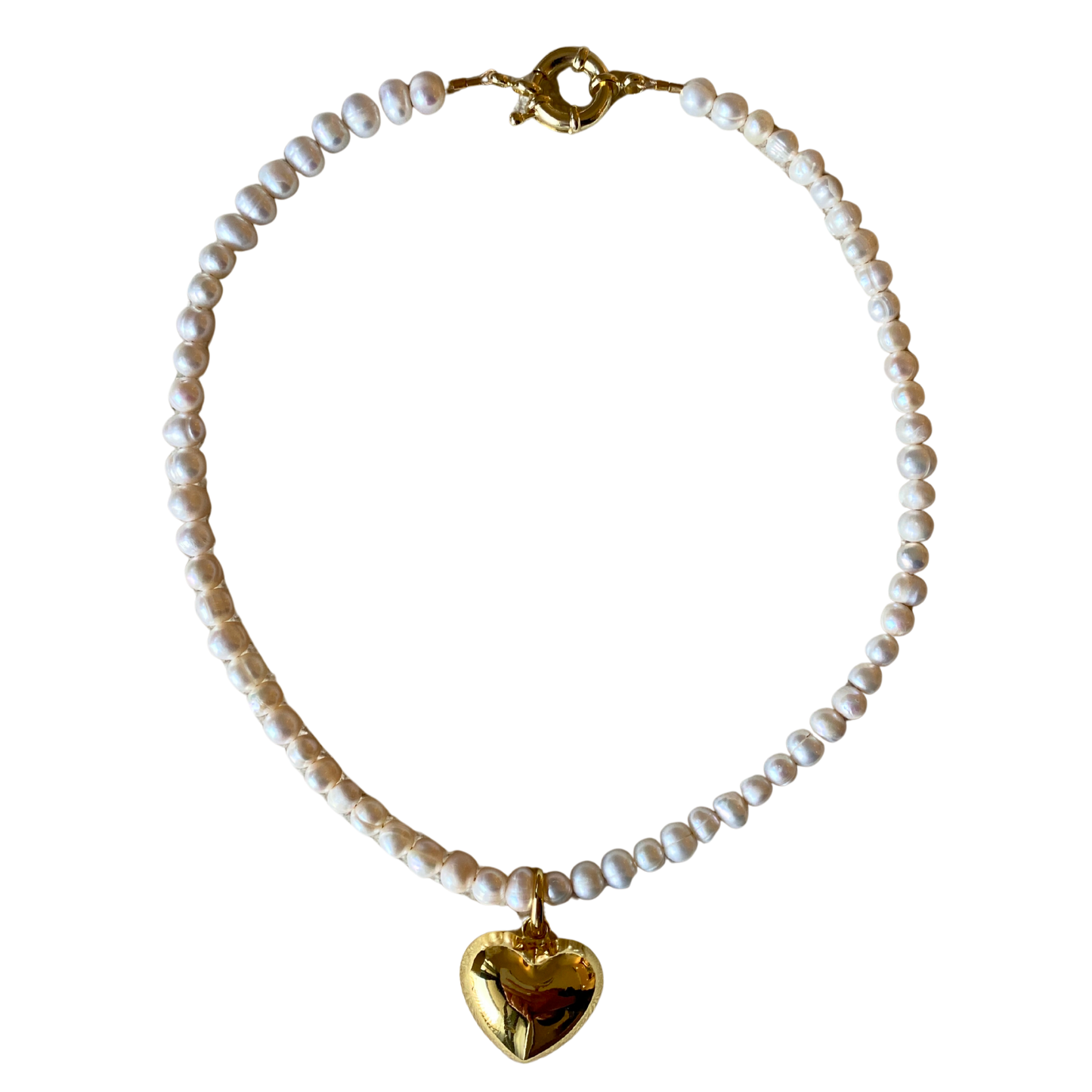 PEARL HEART Necklace