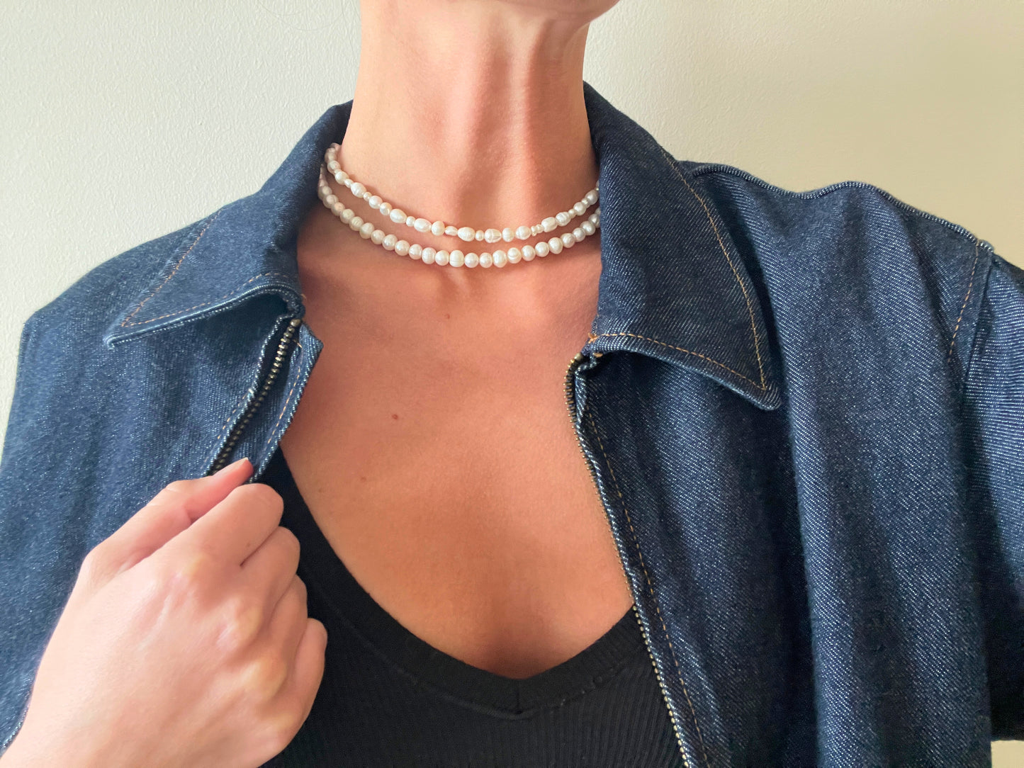 ORGANIC FRESHWATER PEARL Necklace