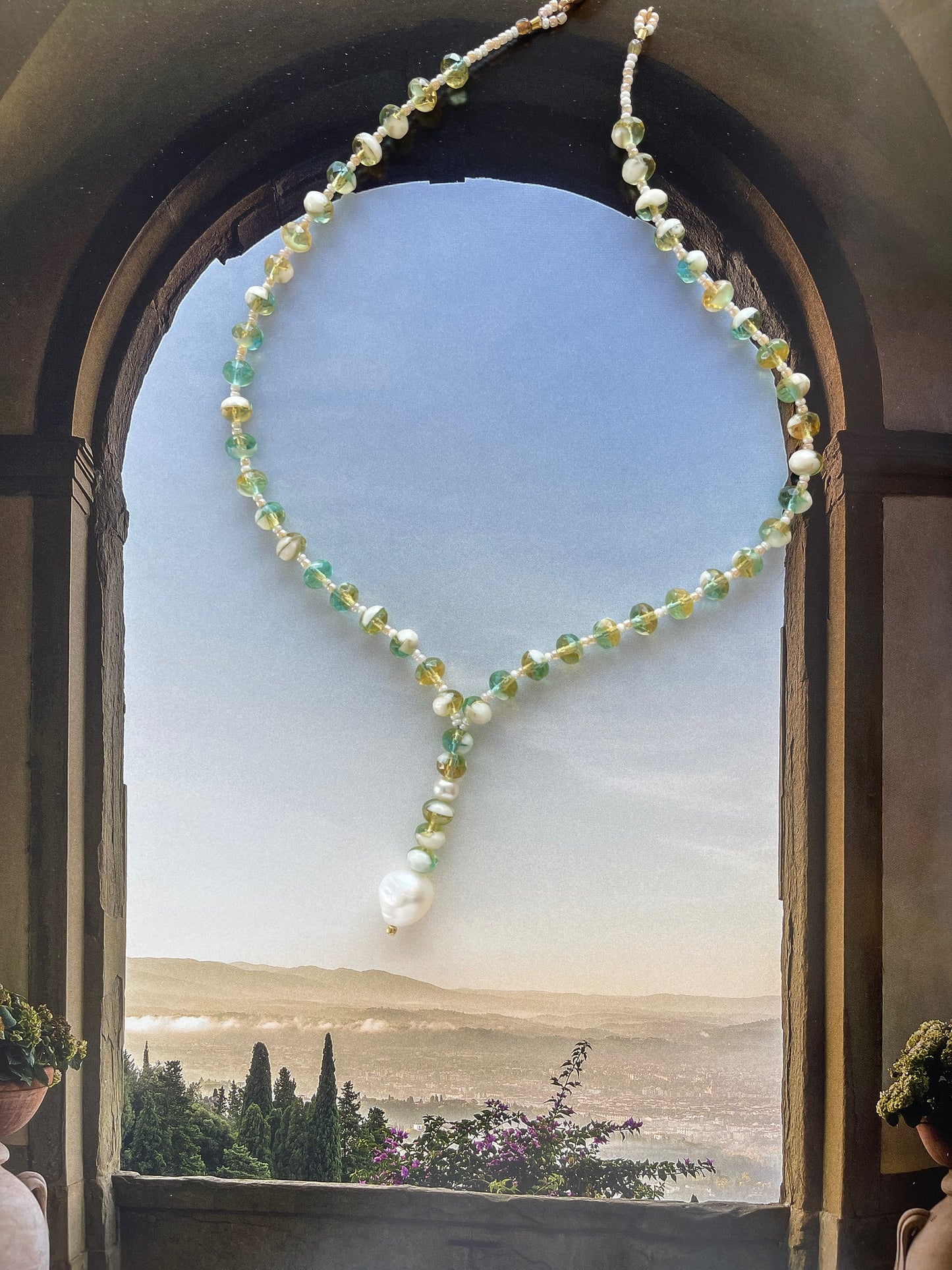 Necklace PISTACHIO