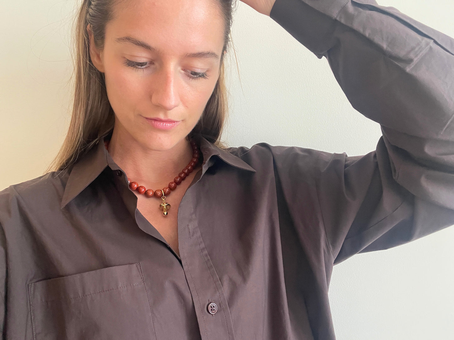 RED JASPER FAIRY TALE Necklace