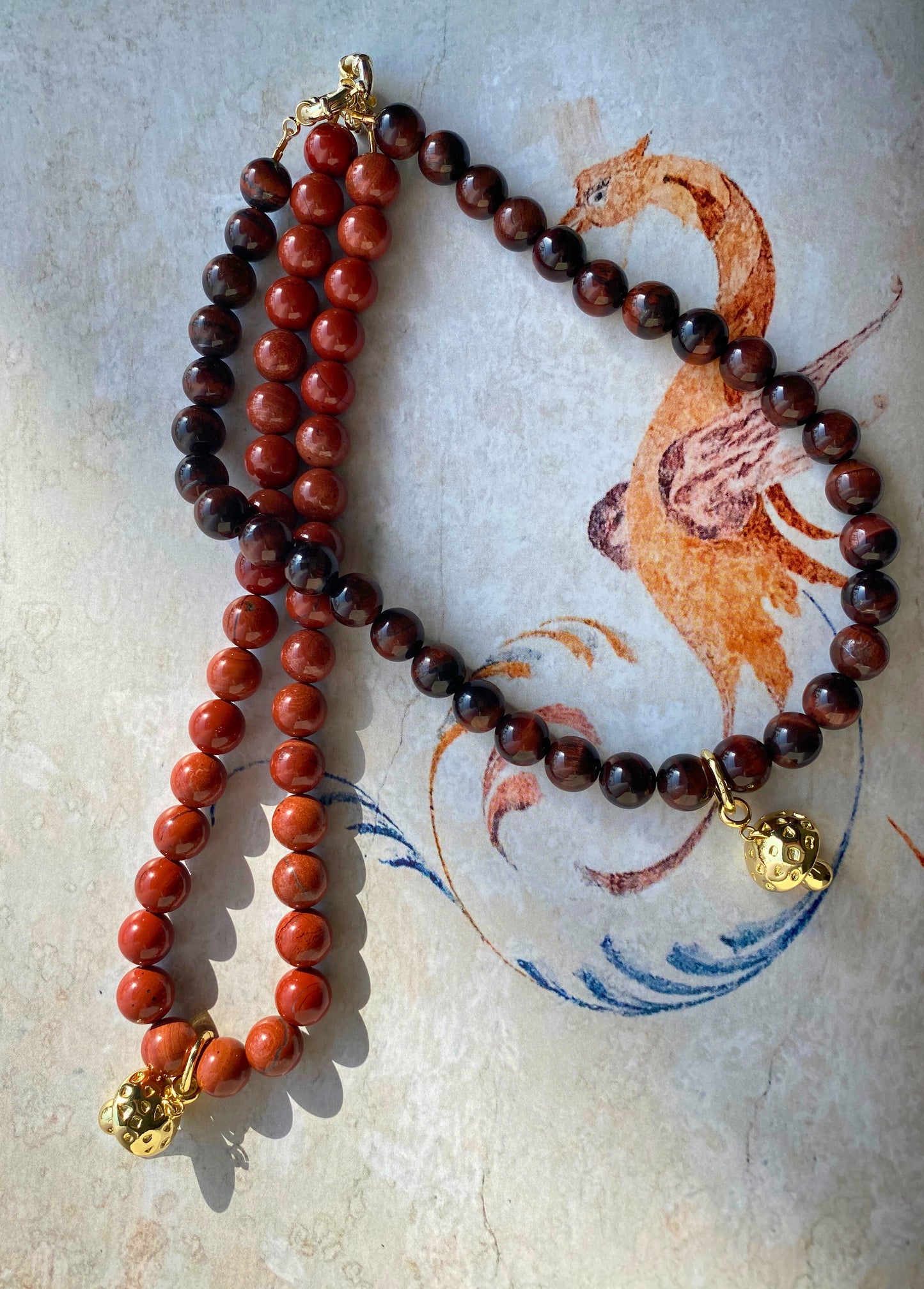 RED JASPER FAIRY TALE Necklace