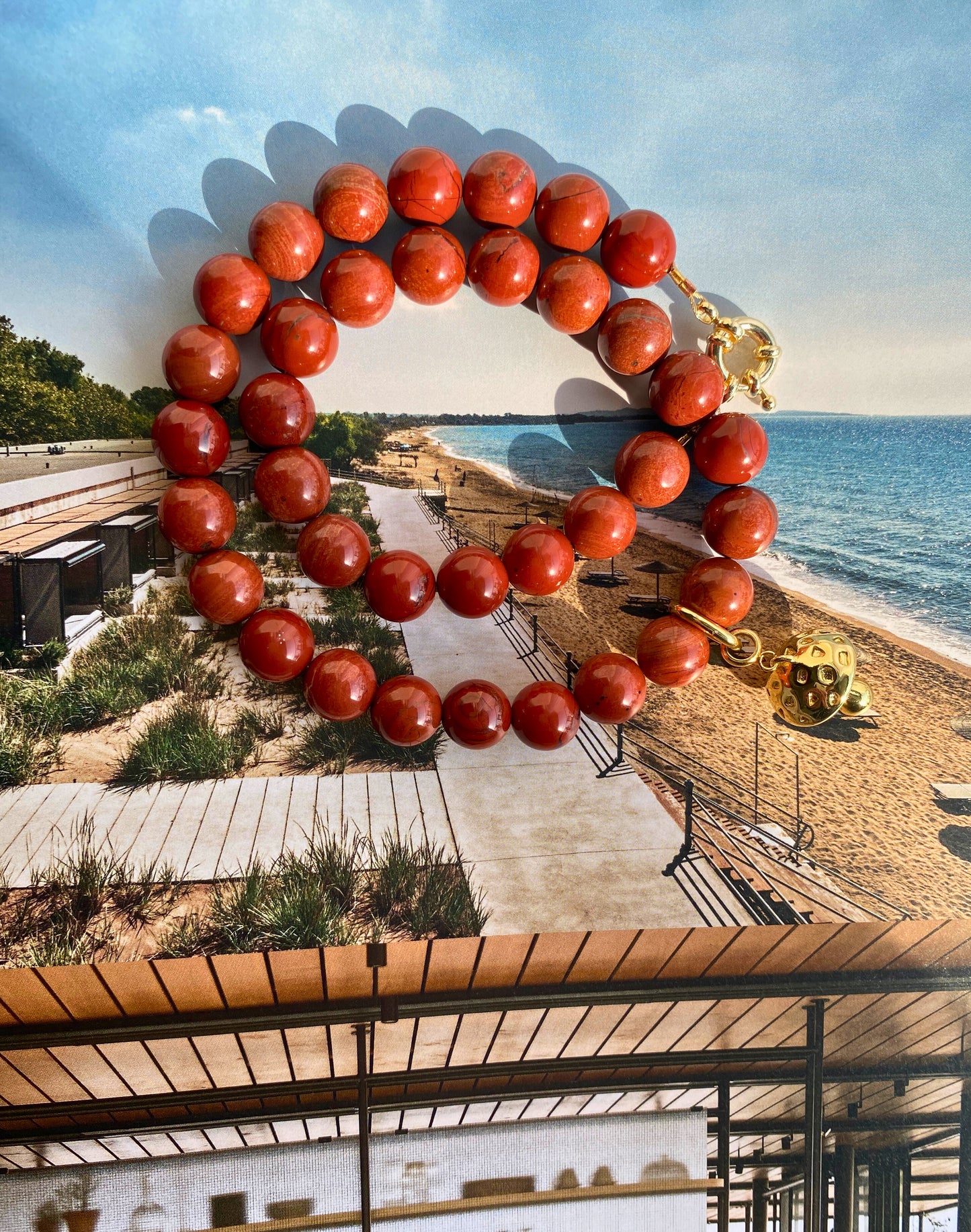 RED JASPER FAIRY TALE Necklace