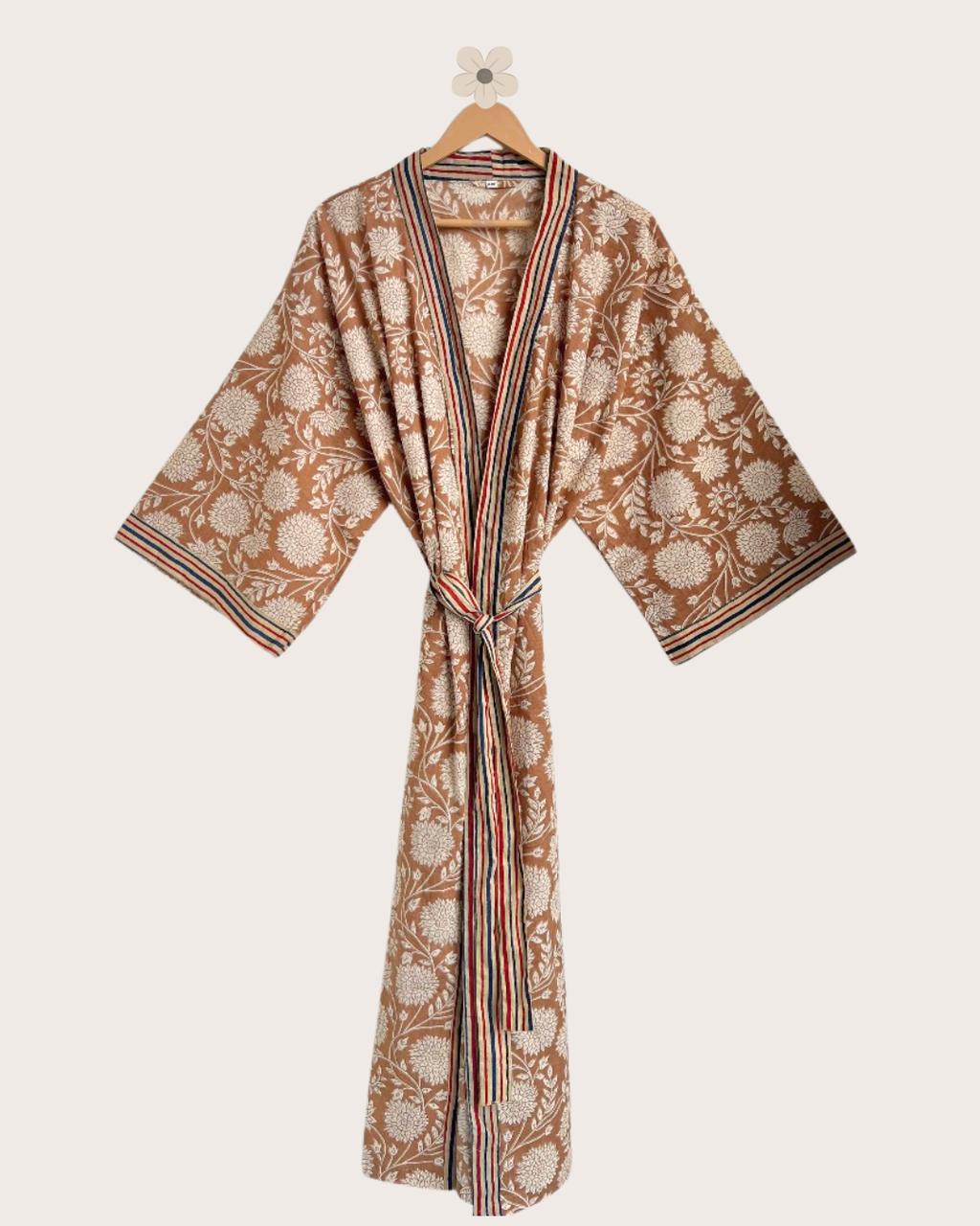 Kimono beige FLORAL