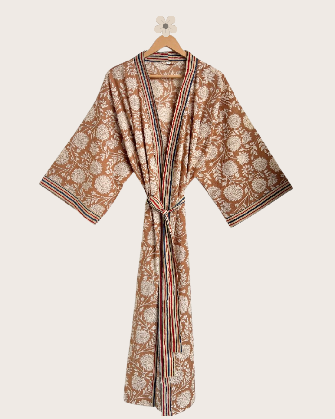 Kimono beige FLORAL