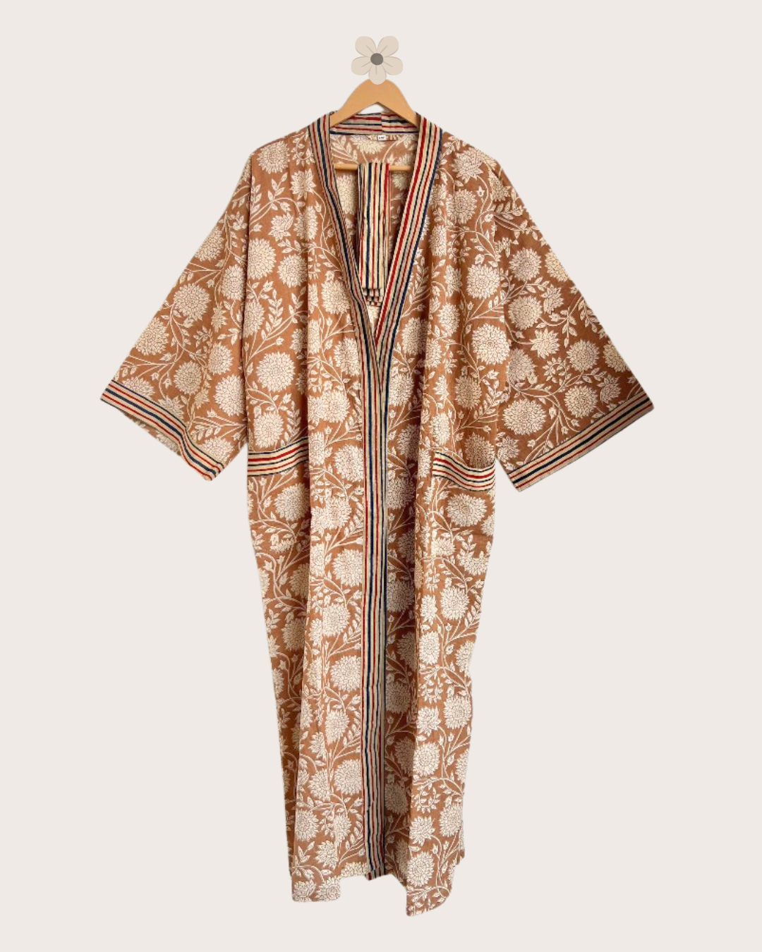 Kimono beige FLORAL