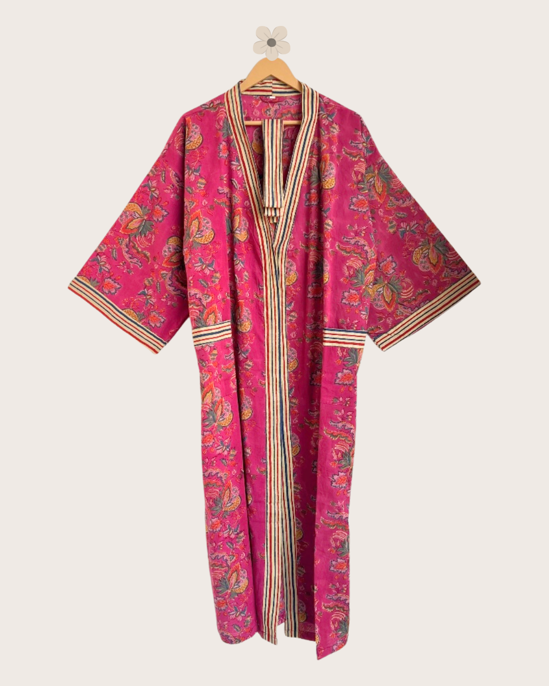 Kimono fuchsia FLORAL
