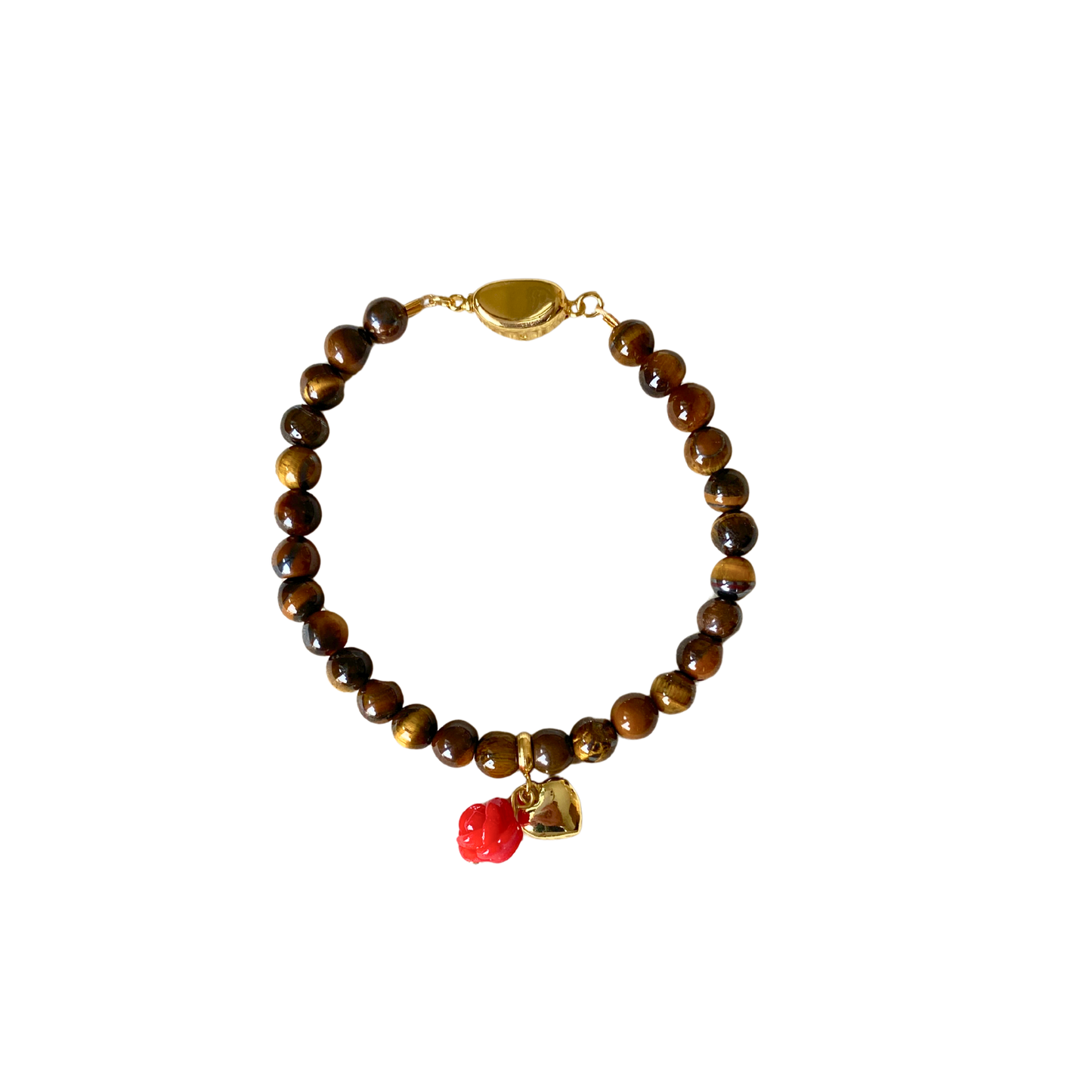 TIGER EYE CHARMS Bracelet