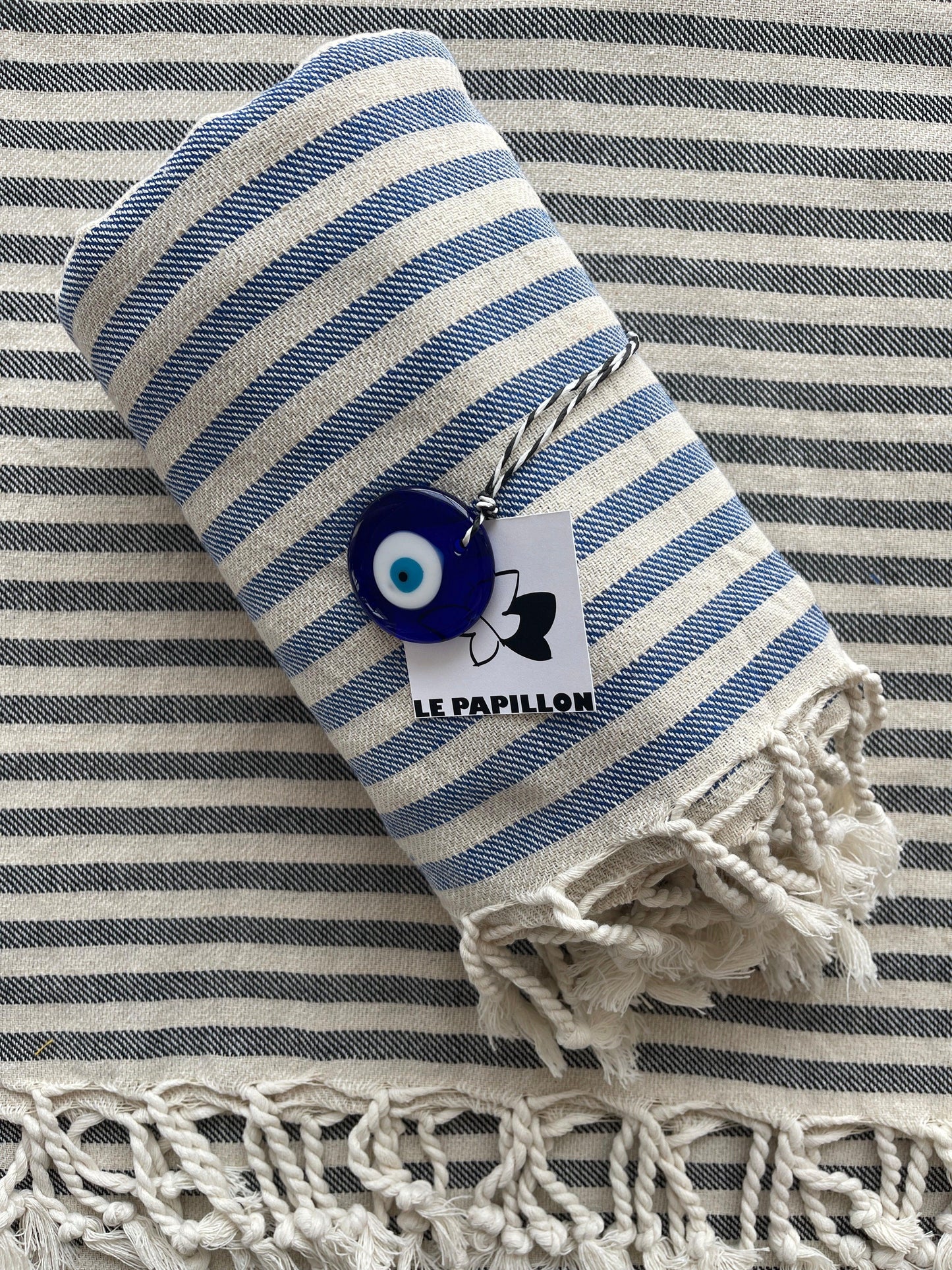 Turkish towel CANNES, Blue