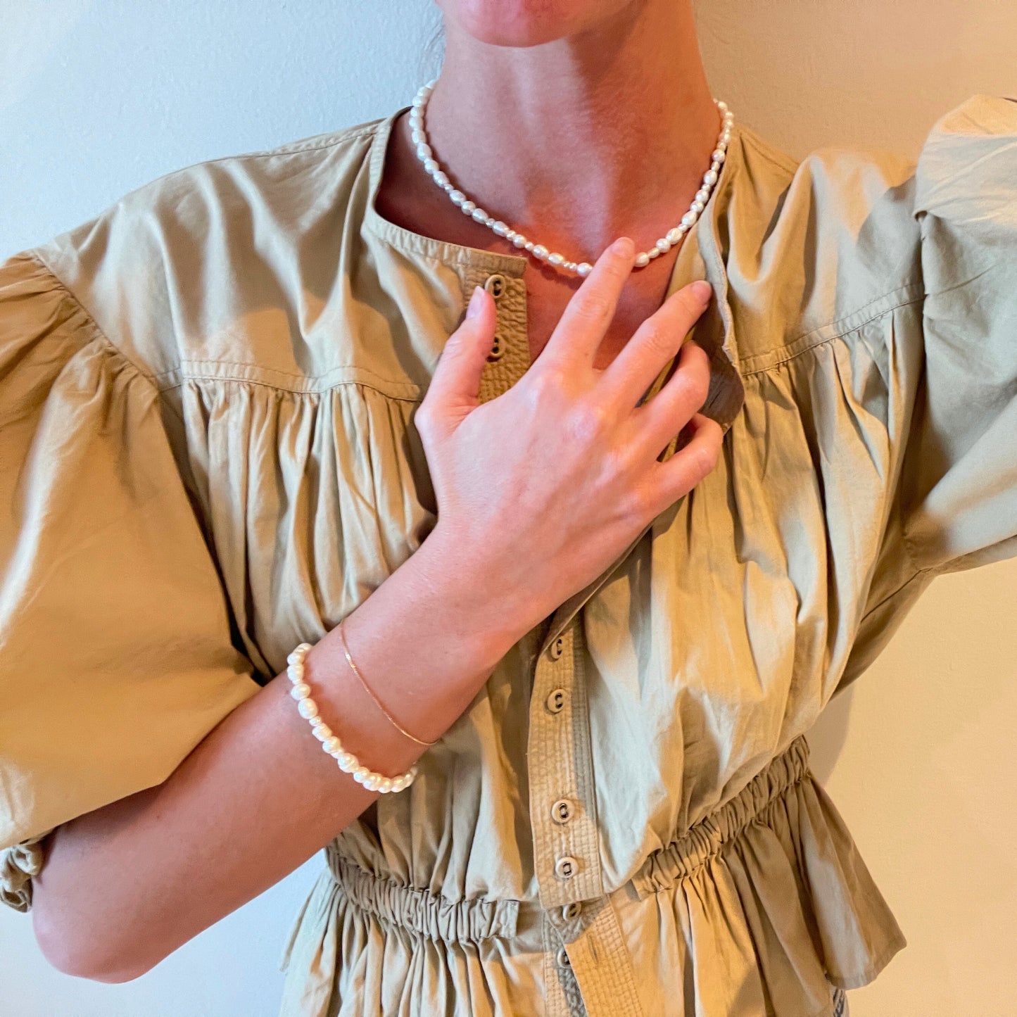 ORGANIC FRESHWATER PEARL Bracelet