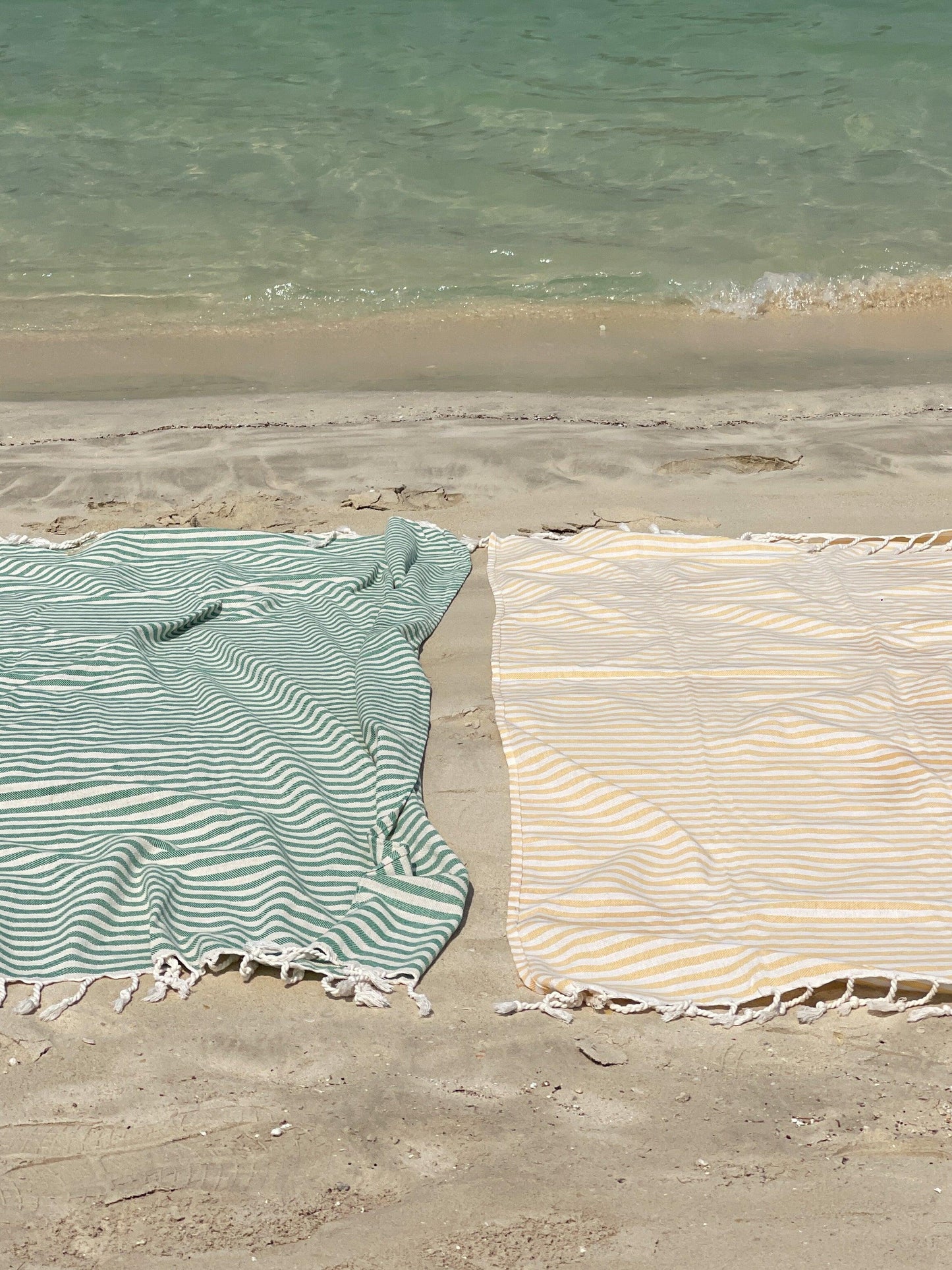 Turkish towel CANNES, Yellow